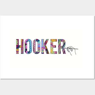 Crochet Hooker Posters and Art